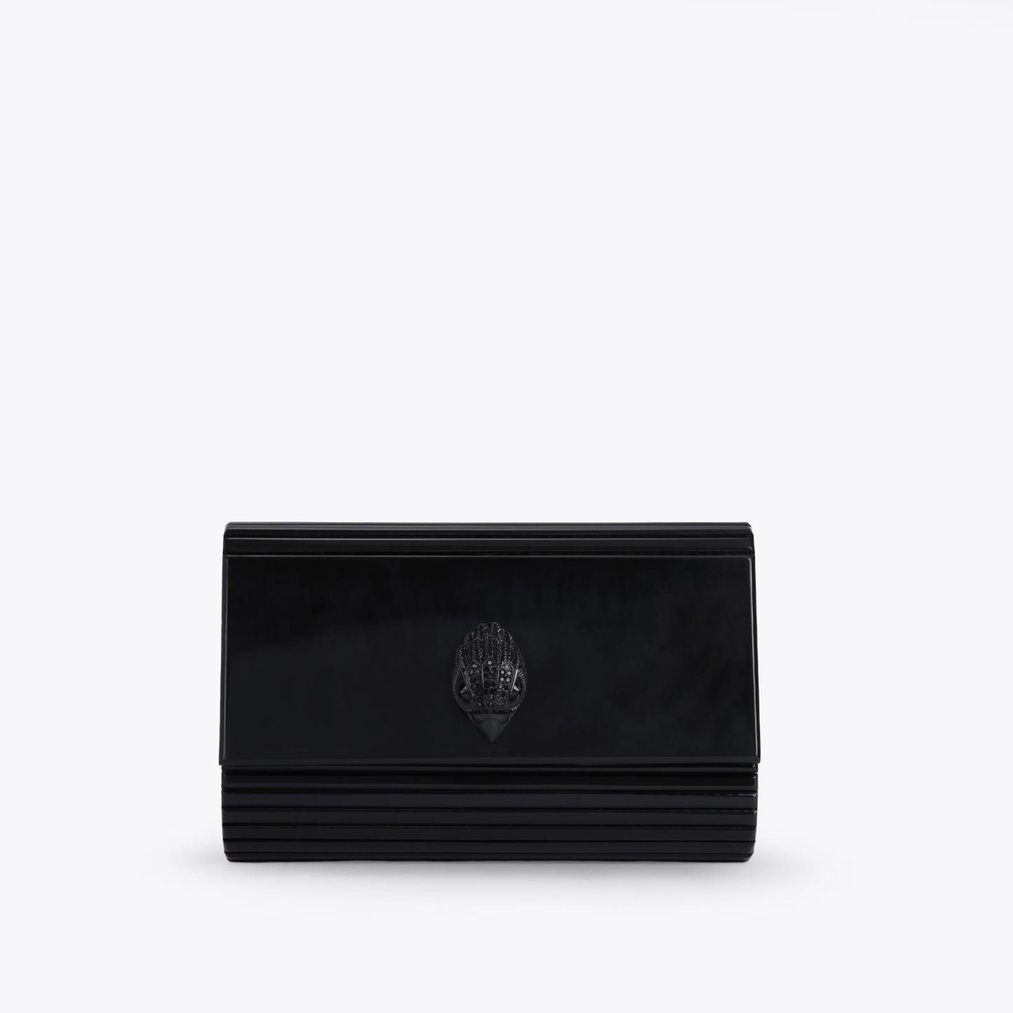 Kurt Geiger London Drench Party Eagle Clutch Bag - Black