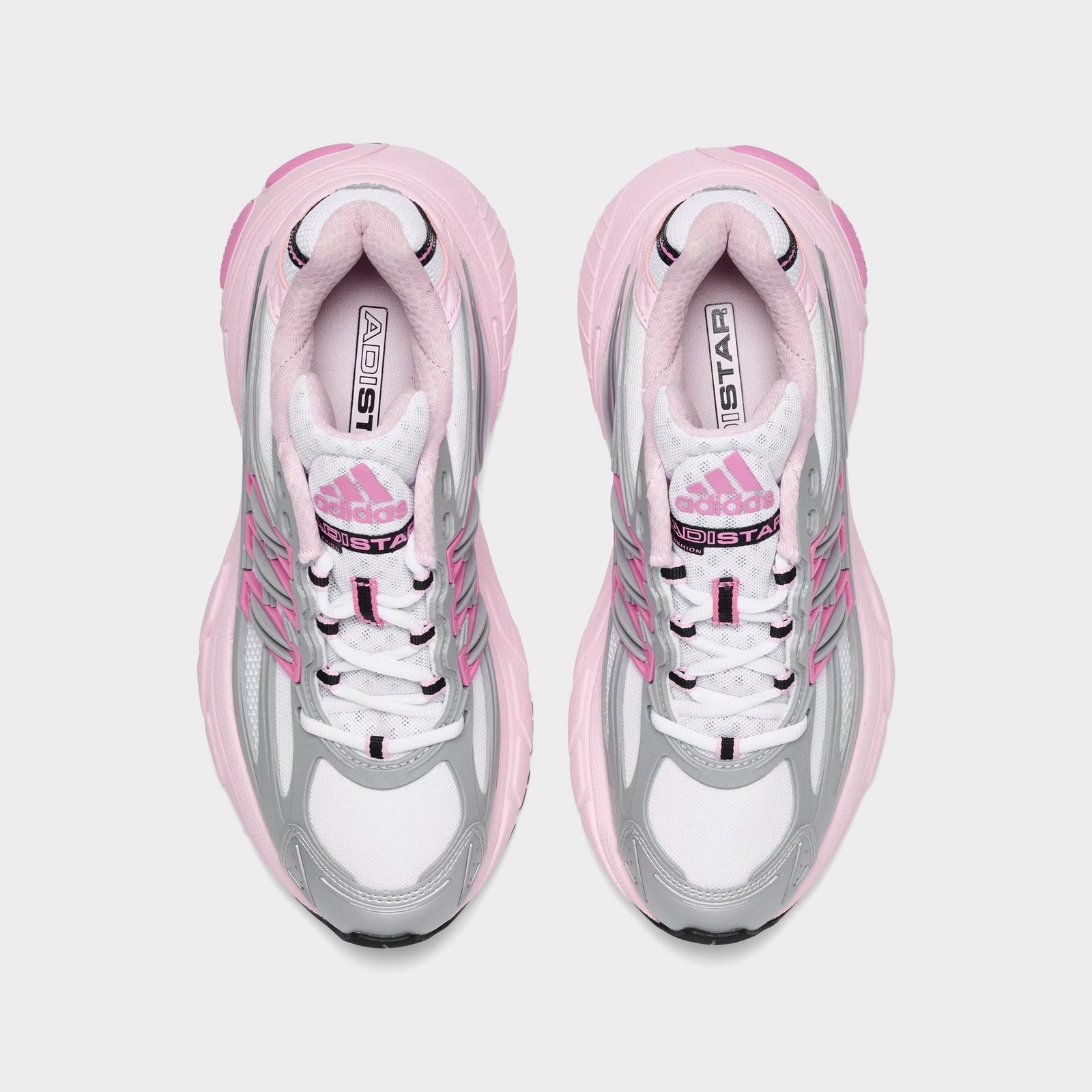 Women's adidas Adistar XLG 2.0 Casual Shoes - White/Bliss Pink/Black - view 5