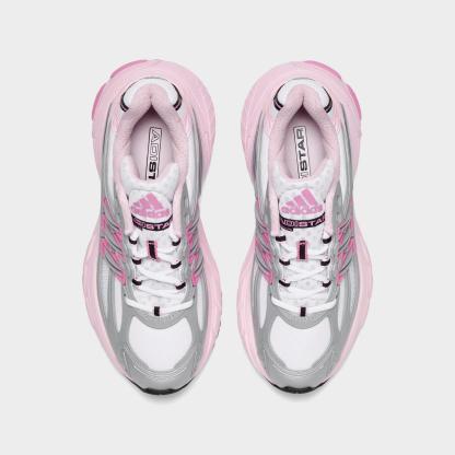 Women's adidas Adistar XLG 2.0 Casual Shoes - White/Bliss Pink/Black - view 5
