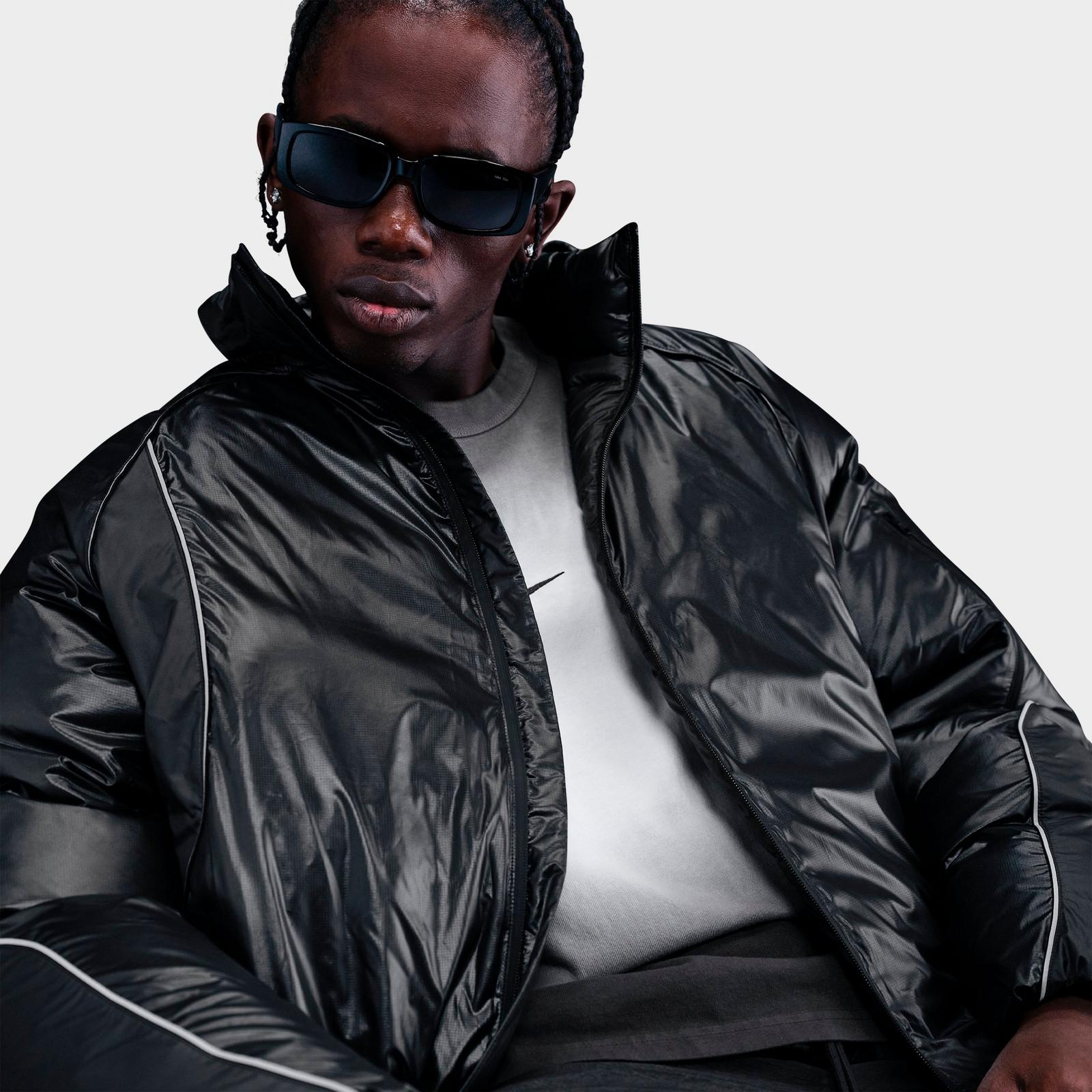 Men's Nike Tech Bubble Jacket - Black/Anthracite/Iron Grey/Black