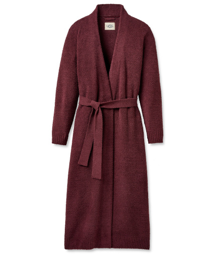 UGG Women's Myra Ribbed Robe - Grey