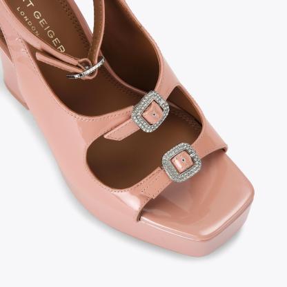 Kurt Geiger London Buckle Platform Sandal - Multi Colored - view 5