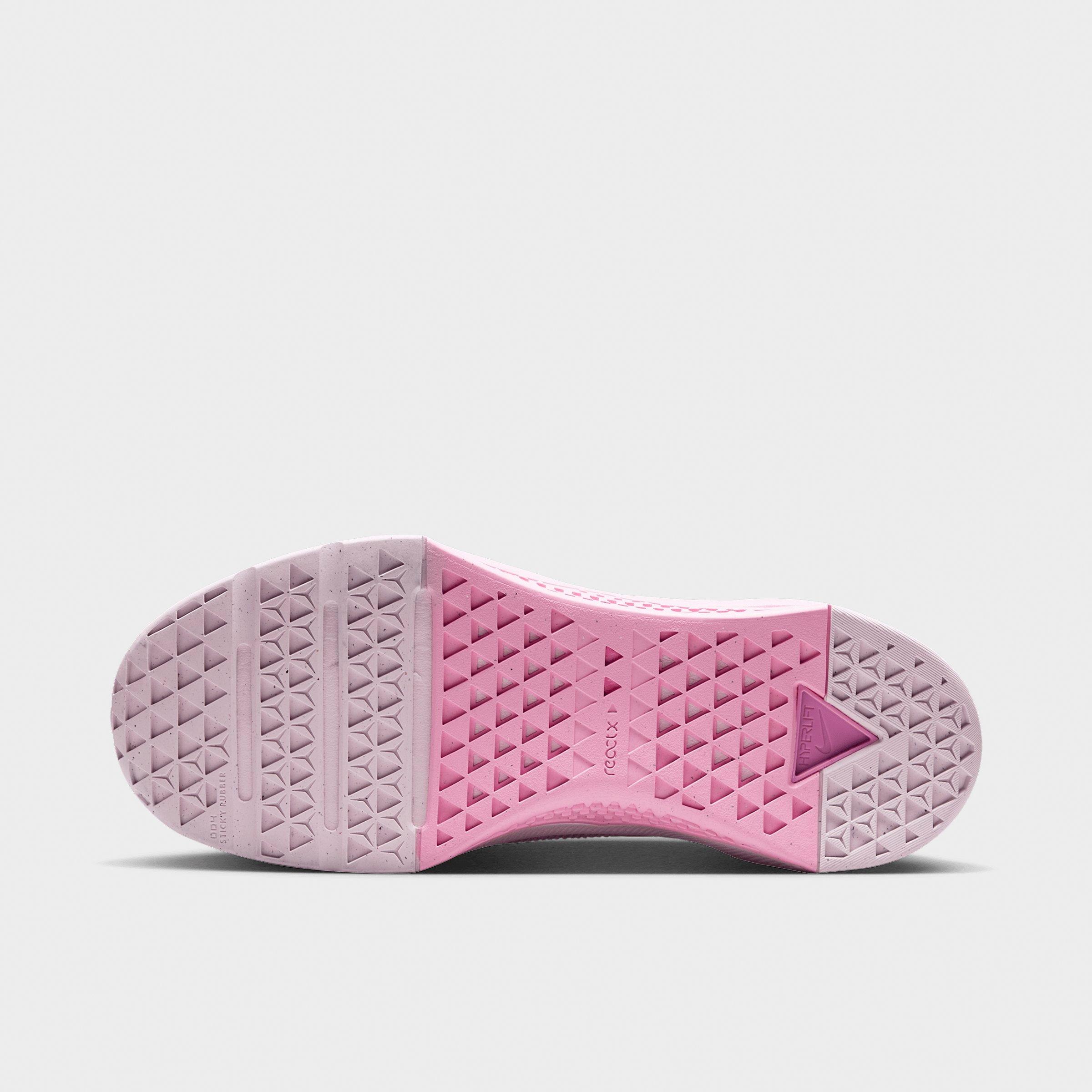 Women's Nithtke Metcon 10 Training Shoes - Bleached Lilac/Light Magenta/Pink Rise - Bottom view