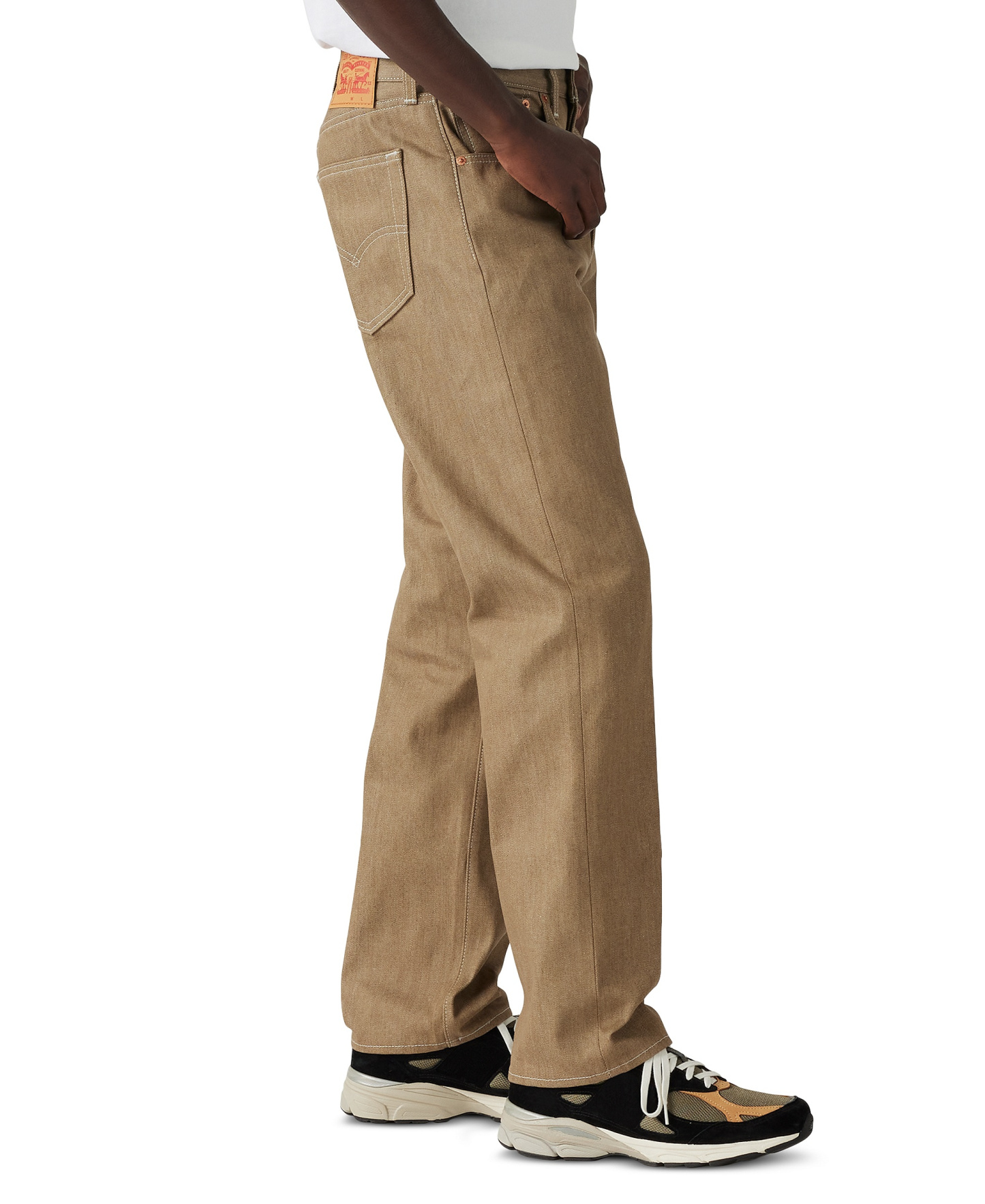 Levi's Men's 501® Original Shrink-to-Fit™ Non-Stretch Jeans - Beige