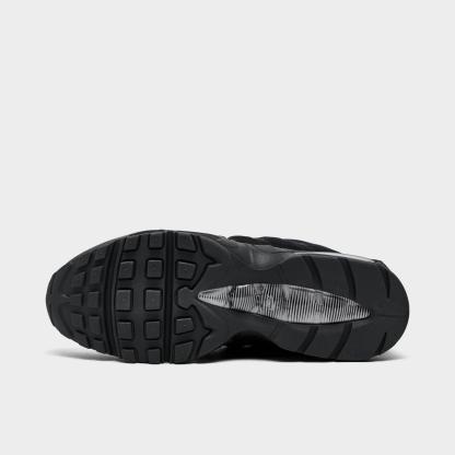 Men's Nike Air Max 95 Big Bubble Casual Shoes - Black/Dark Smoke Grey/Metallic Cool Grey/Black