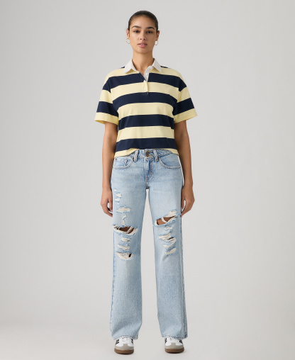 Levi's Women's Super-Low Double-Button Relaxed-Fit Denim Jean - Dont Miss