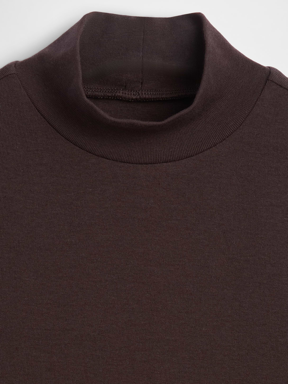 Modern Mockneck Tank Top - Terra brown