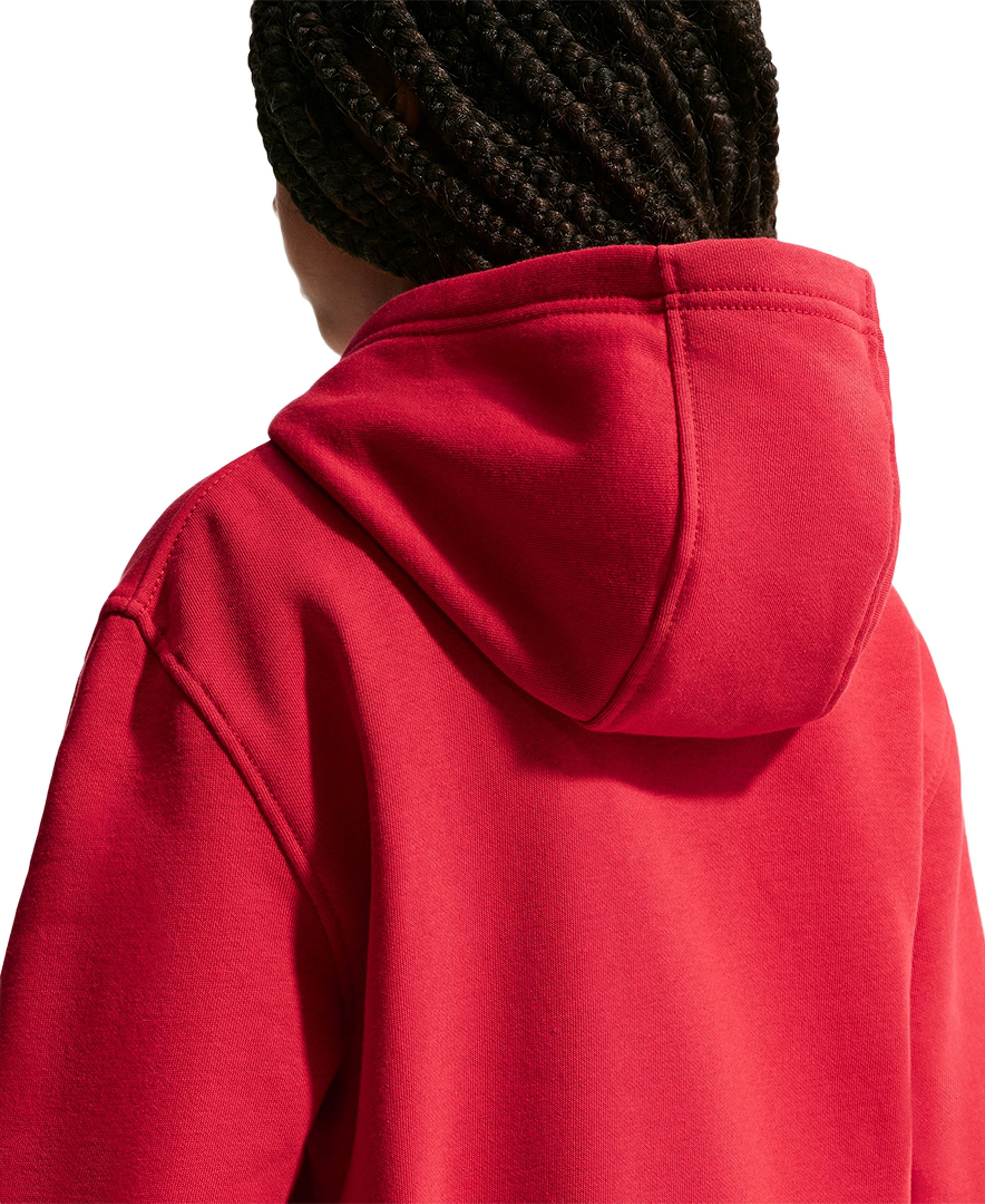 Nike Boys' 8-20 Sportswear Club Fleece Long-Sleeve Hoodie - Gym Red