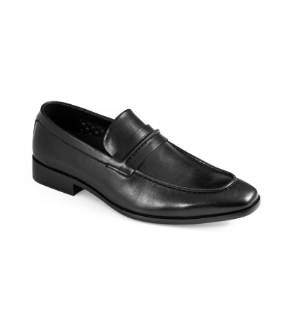 Tommy Hilfiger Men's Steran Slip On Dress Loafers - Black