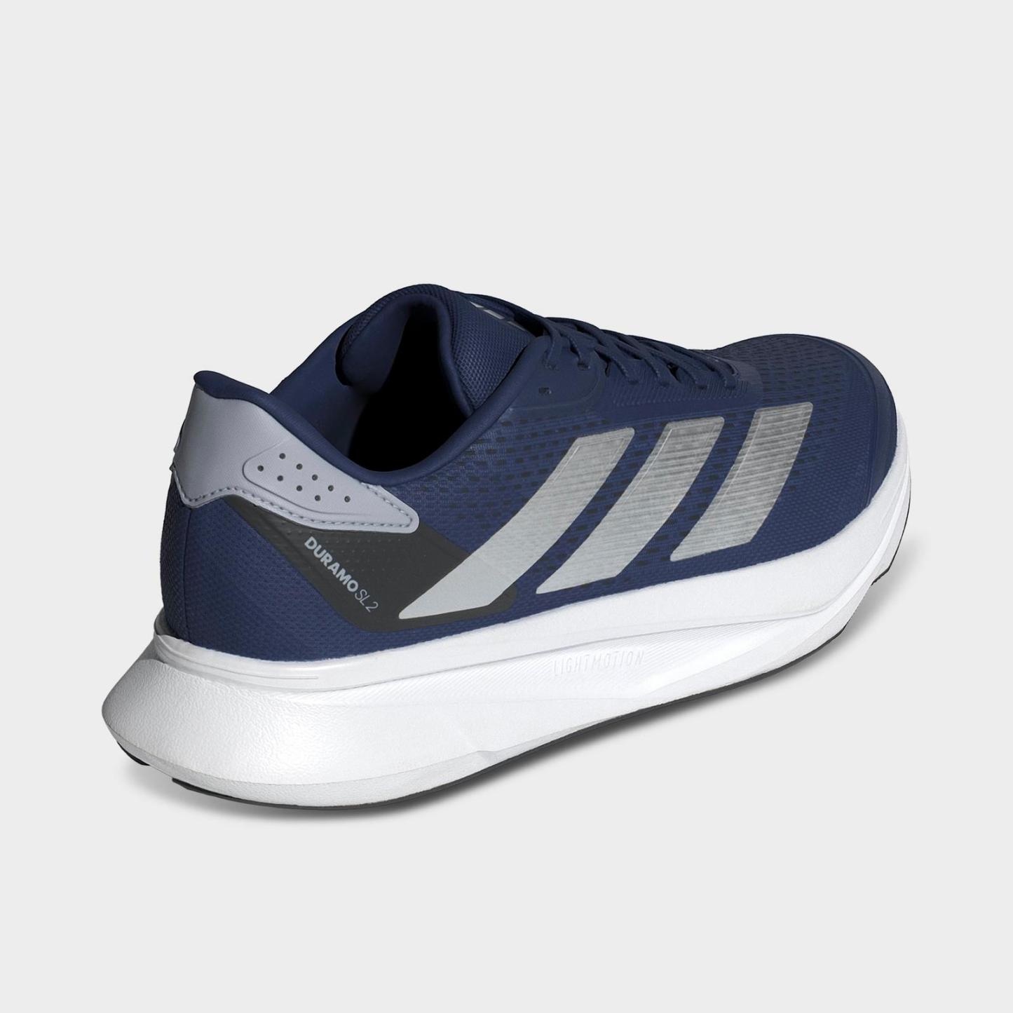 Men's adidas Duramo SL 2.0 Running Shoes - Dark Blue/Silver Metallic/Halo Silver - view 4