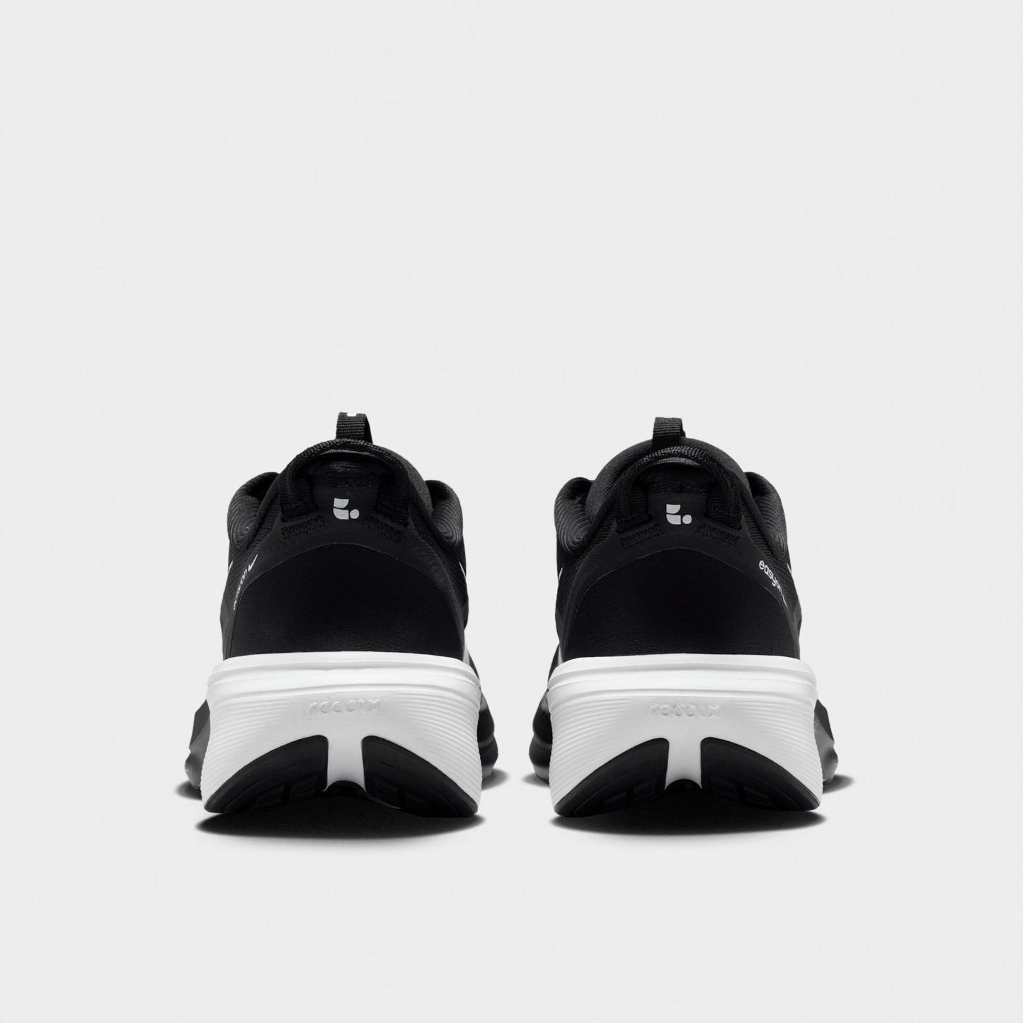 Men's Nithtke Pegasus 42 EasyOn Running Shoes - Black/Dark Smoke Grey/White - Back view