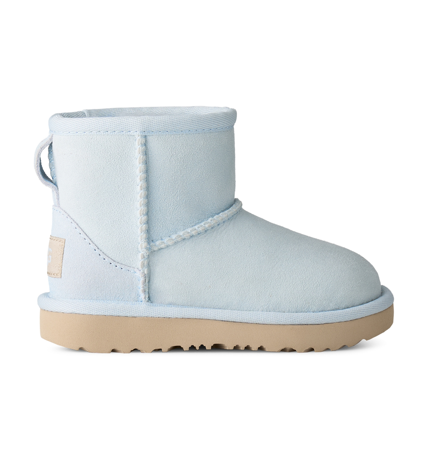 UGG® Toddler Kids Classic Mini II Round Toe Booties - Sky Blue