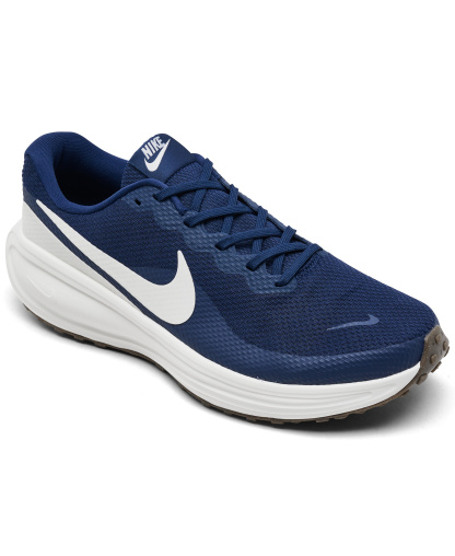 Nike Men's Revolution 8 Running Sneakers from Finish Line - Deep Royal, White