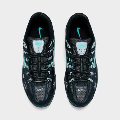 Men's Nike P-6000 Casual Shoes - Black/Hyper Turquoise/Cool Grey/Metallic Cool Grey (IR1477-010)