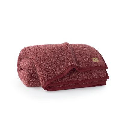 UGG® Classic UGGfluff Throw, 50" x 70" - Coffee Berry