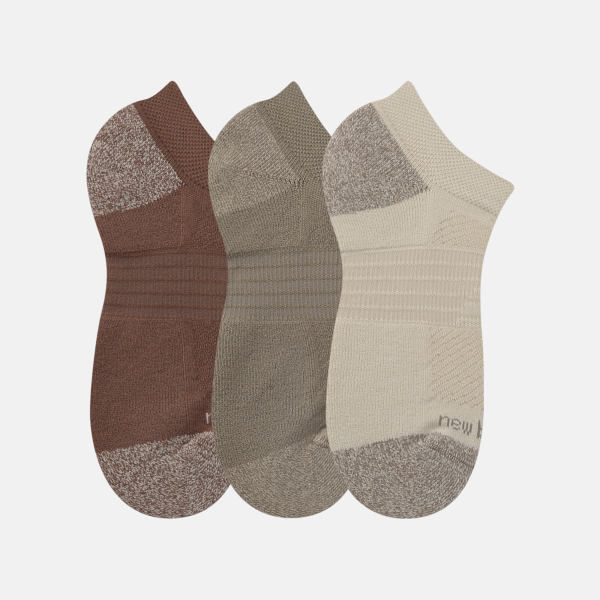 New Balance Active No Show Socks 3 Pack, LAS35206AS