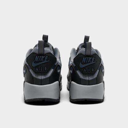 Men's Nithtke Air Max 90 Drift Casual Shoes - Anthracite/Cool Grey/Thunder Blue/Wolf Grey - Back view