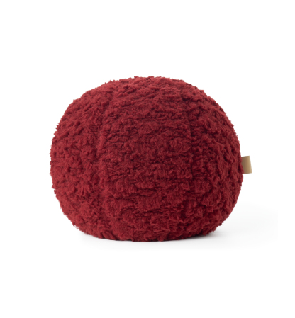 UGG® Shira Round Puff Pillow, 14" x 14" - Coffee Ber