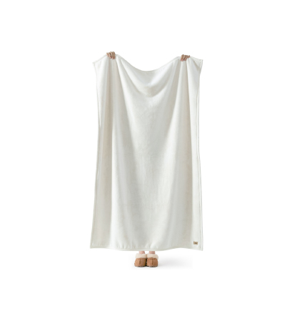 UGG® Coco Soft Throw, 50" x 70" - Snow