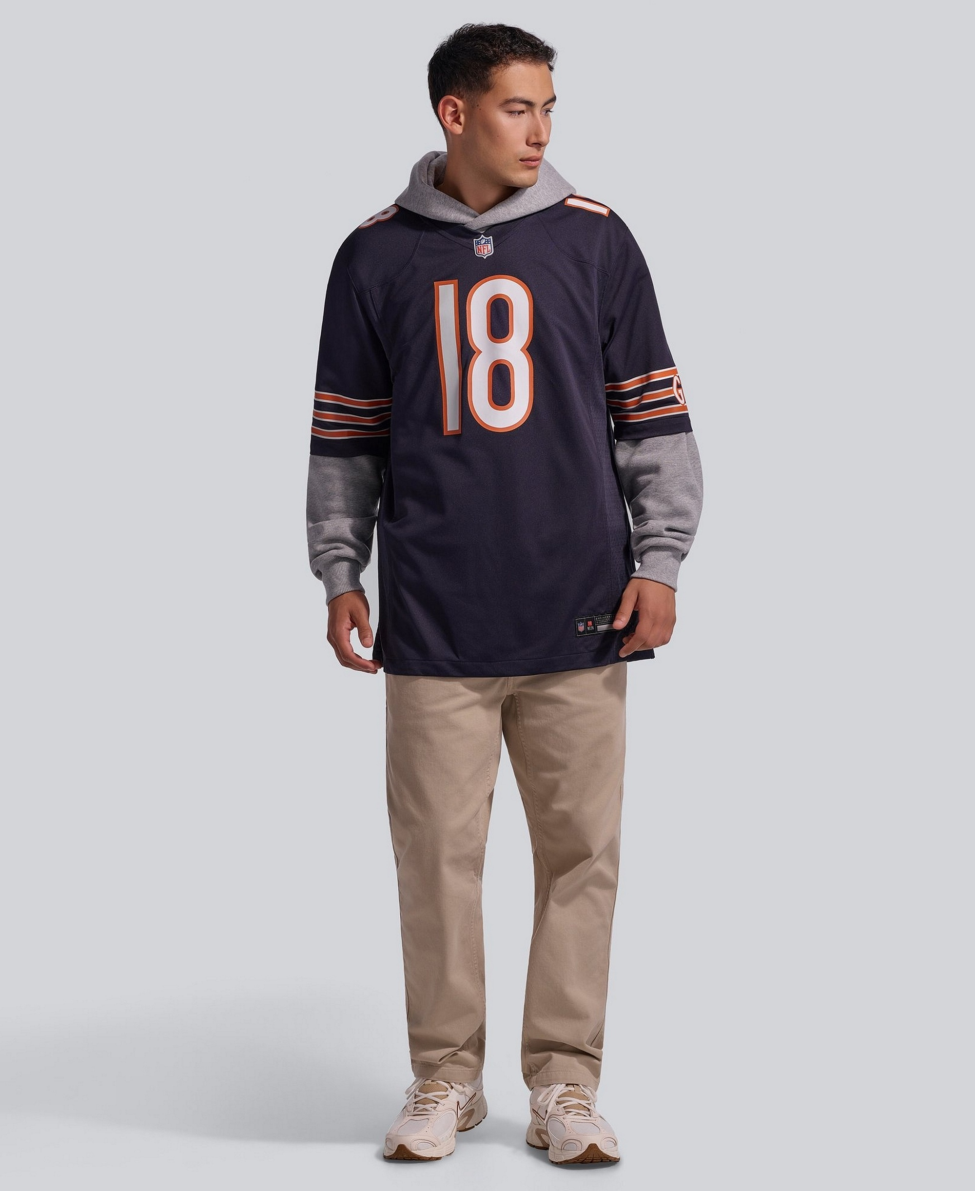 Nike Men's Caleb Williams Chicago Bears 2024 NFL Draft First Round Pick Player Game Jersey - Navy