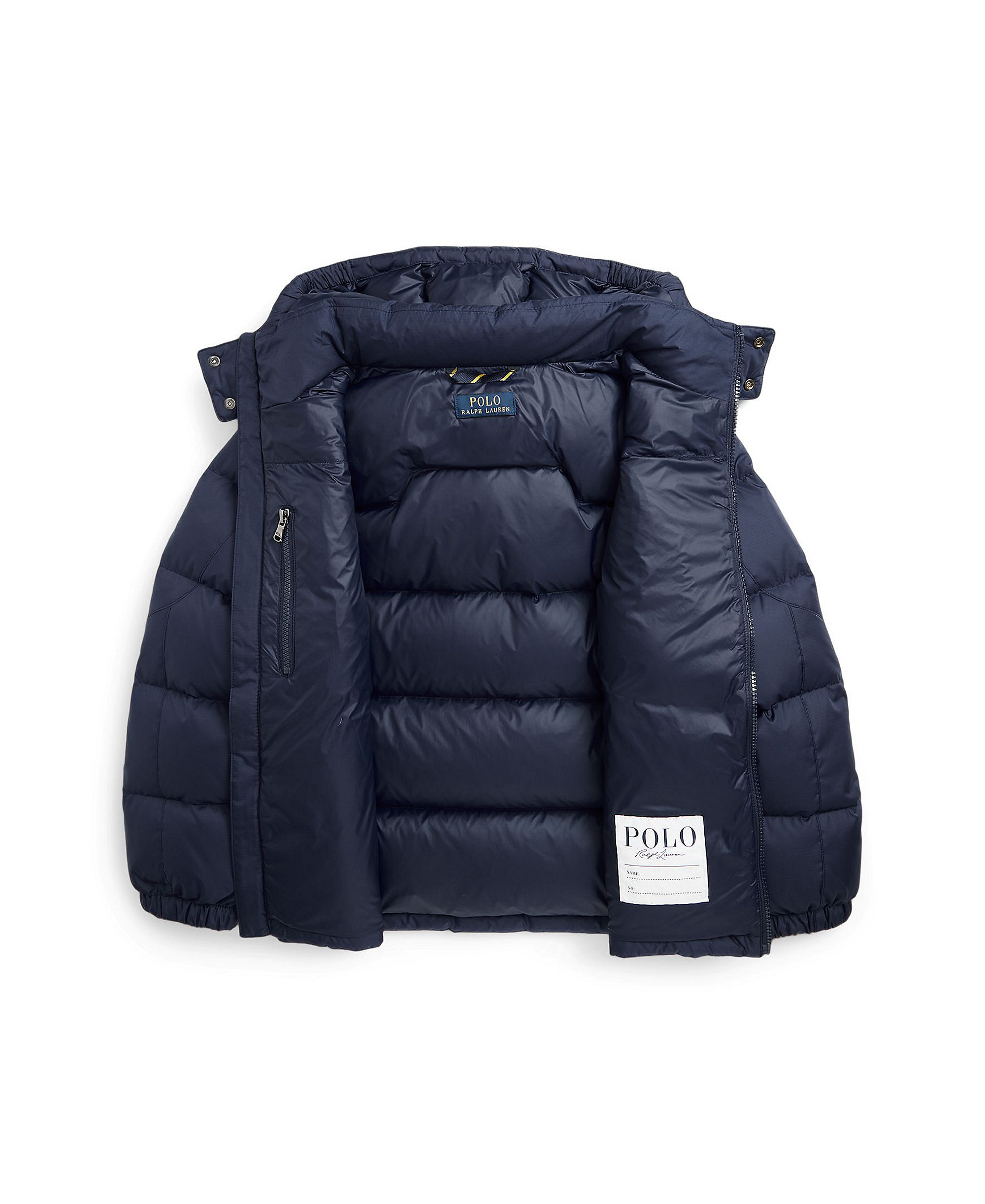 Polo Ralph Lauren Big Boys Ripstop Down Hooded Jacket - Newport Navy