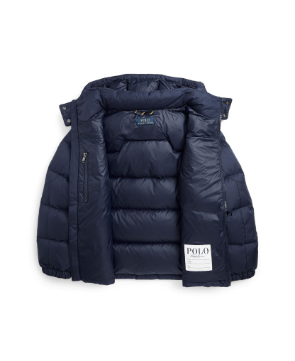 Polo Ralph Lauren Big Boys Ripstop Down Hooded Jacket - Newport Navy