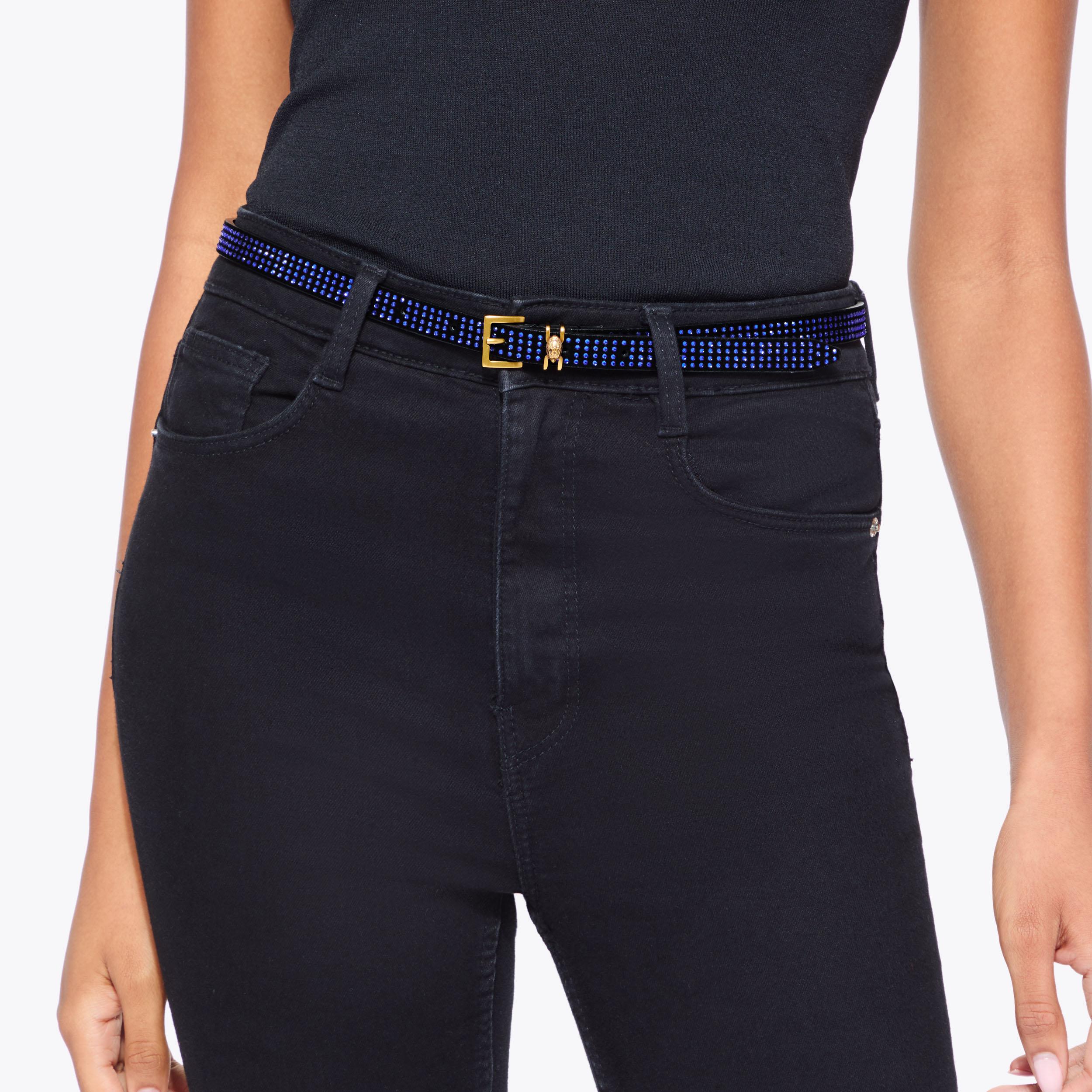 Kurt Geiger London Shoreditch Belt - Blue - view 2