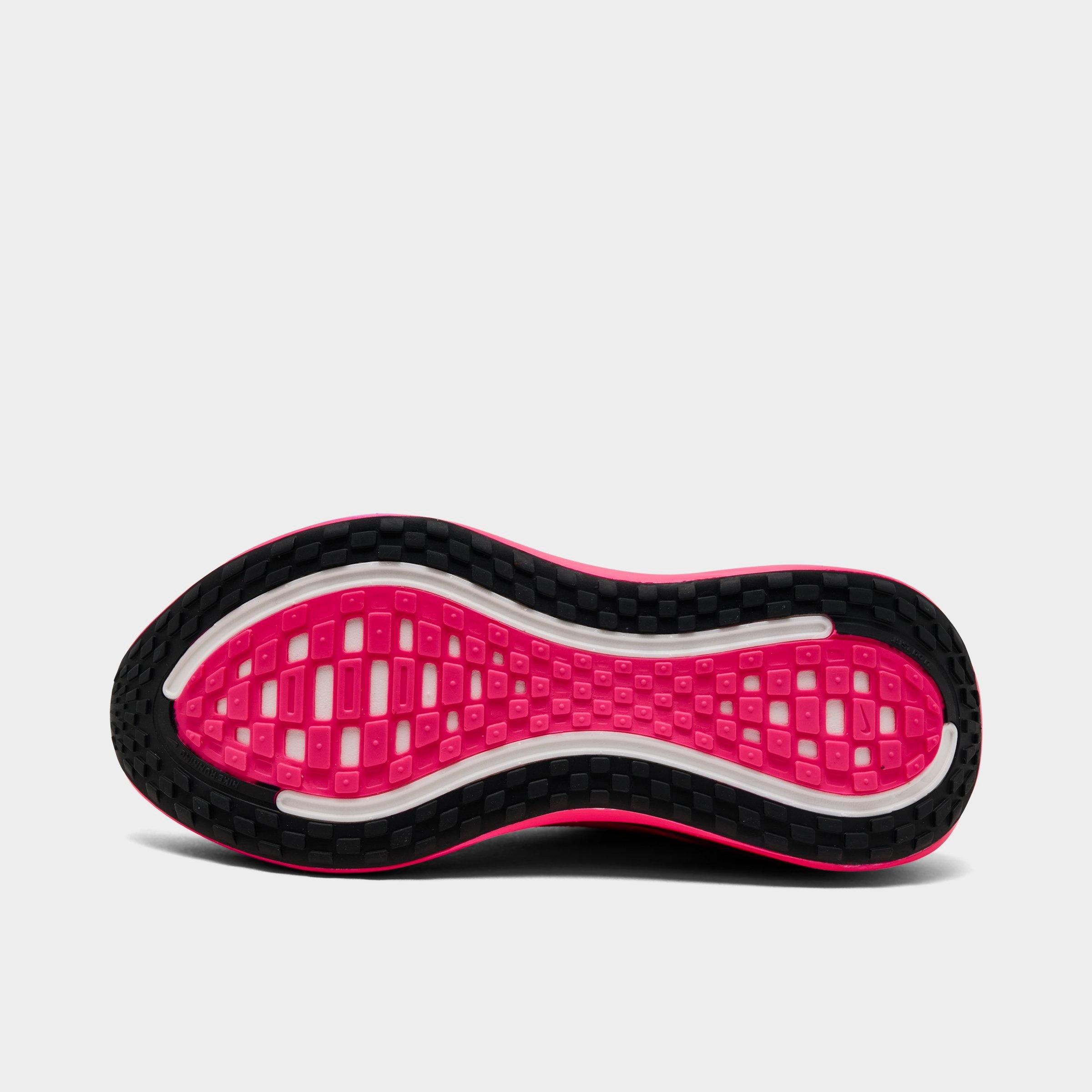 Women's Nithtke Vomero Plus Running Shoes - Part 2 - Black/Hyper Pink/Fuchsia Blast/Black - Bottom view