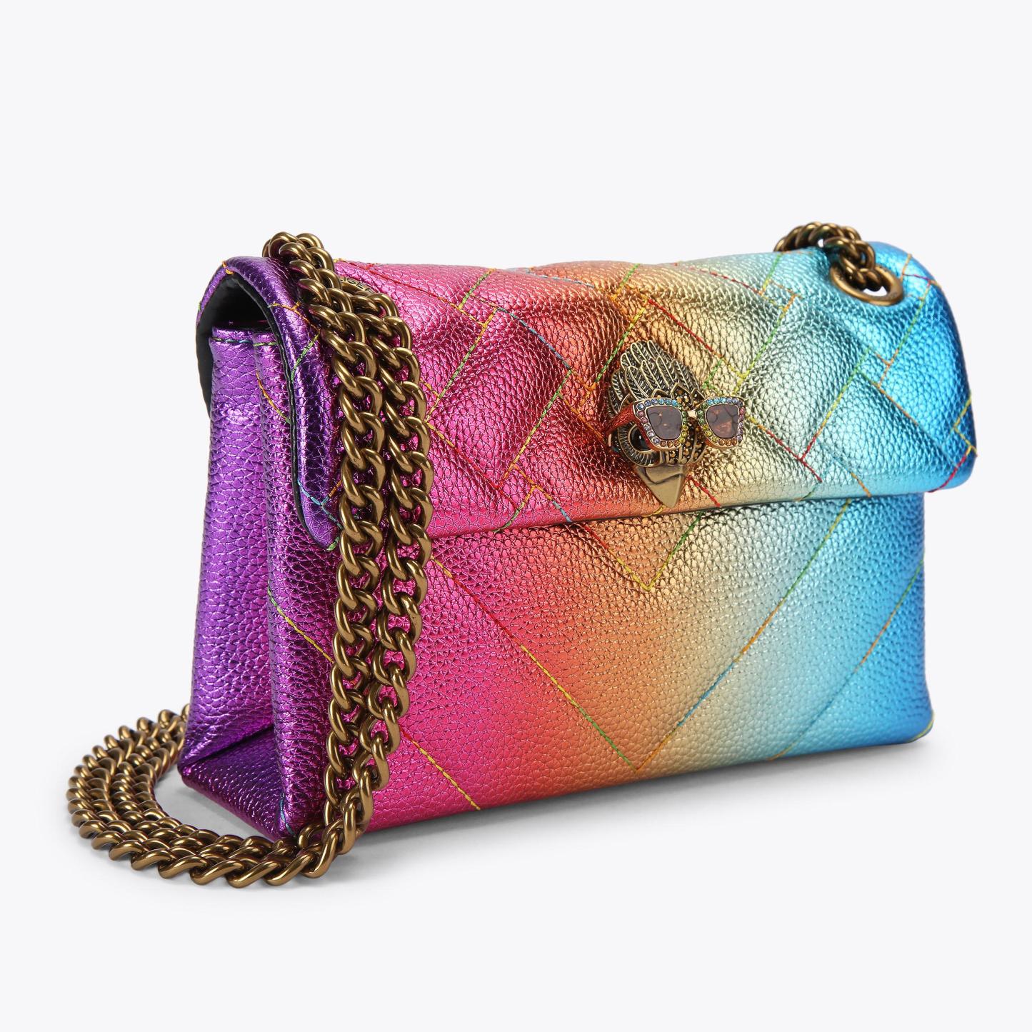 Kurt Geiger London Mini Leather Kensington Bag - Multi Colored - view 3