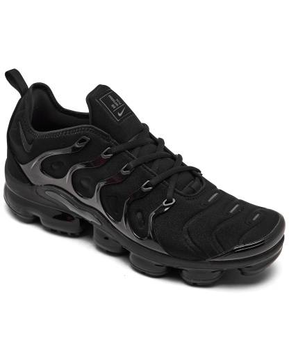 Nike Men's Air VaporMax Plus Running Sneakers from Finish Line - Black