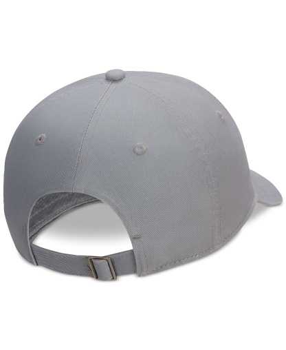 Nike Unisex Club Logo Embroidered Cap - Particle Gray/White