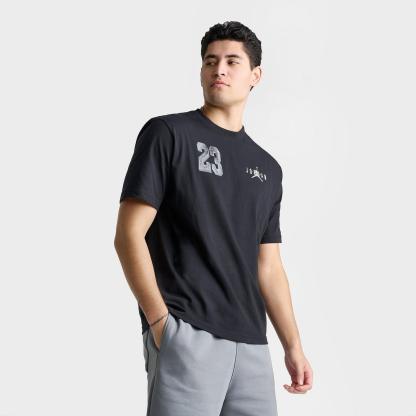 Men's Jordan Varsity 23 T-Shirt - Black/White - view 3