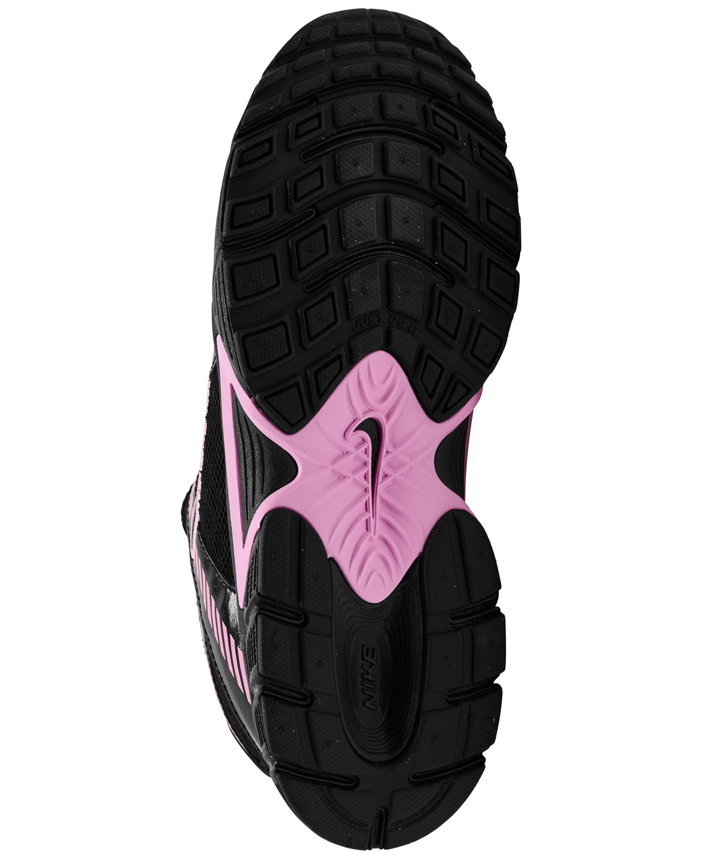 Nike Big Kids V5 RNR Lifestyle Sneakers from Finish Line - Black, Pink Rise