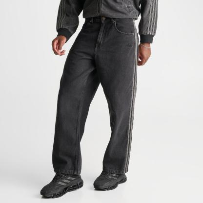 Men's adidas Originals SST Loose Denim Jeans - True Black Denim