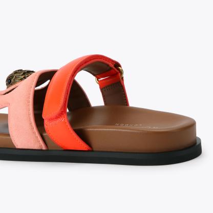 Kurt Geiger London Eagle Cut Out Sandal - Pink - view 4
