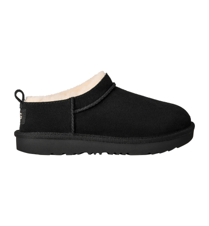 UGG® Kids' Classic Micro Slip-On Booties - Black