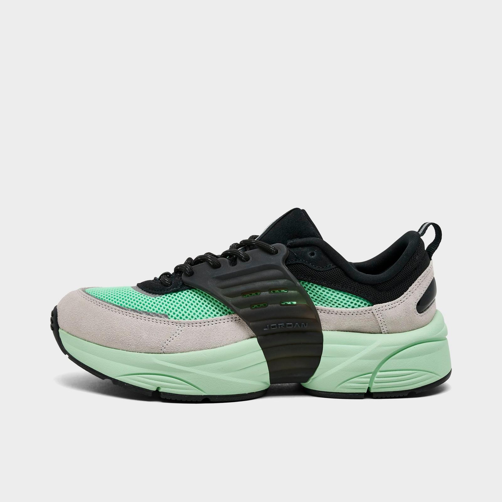 Men's Jordan Trunner O/S Casual Shoes - Black/Neutral Grey/Mint Foam/Green Glow - view 1