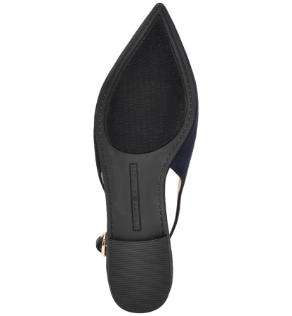 Tommy Hilfiger Women's Vesly Pointed Toe Slingback Dress Flats - Dark Blue