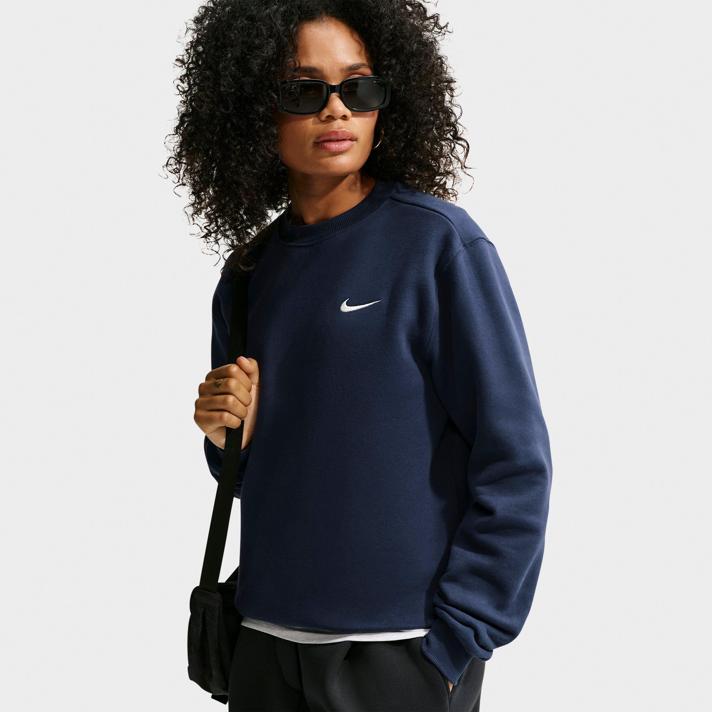 Women's Nithtke Studio Fleece Medium Weight Crewneck Sweatshirt - Midnight Navy/Sail