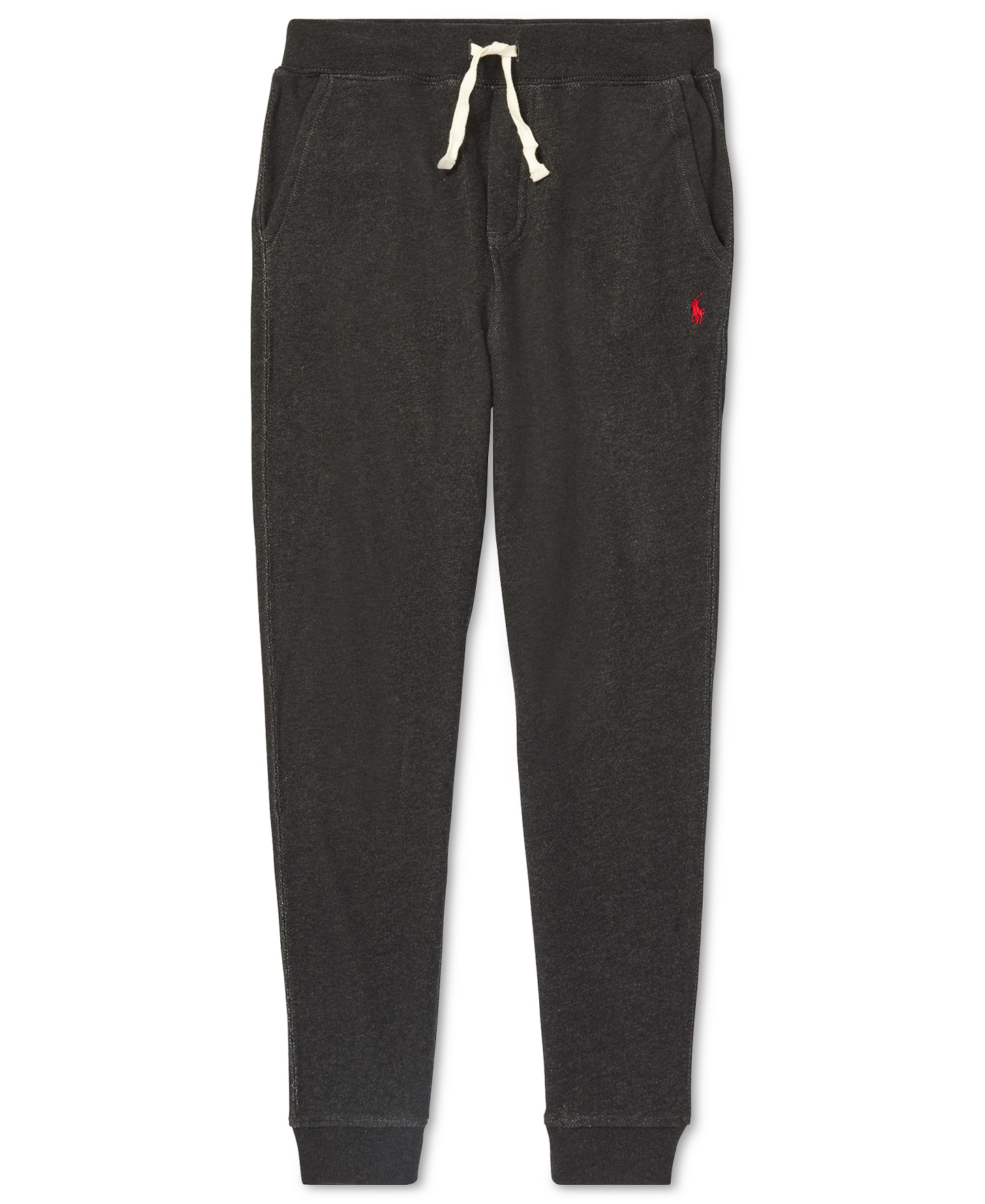 Polo Ralph Lauren Boys' 8-20 Cotton Fleece Drawstring Joggers - Avery Heather