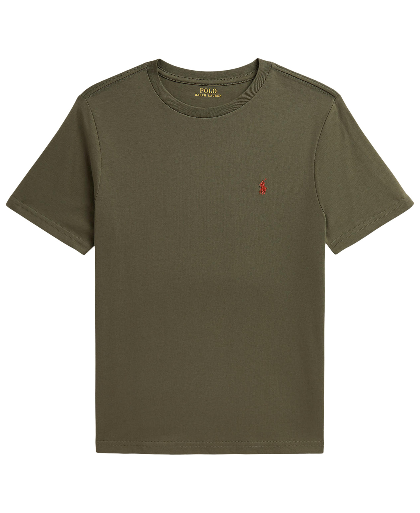 Polo Ralph Lauren Boys' 8-20 Crewneck T-Shirt - CRUISE OLIVE