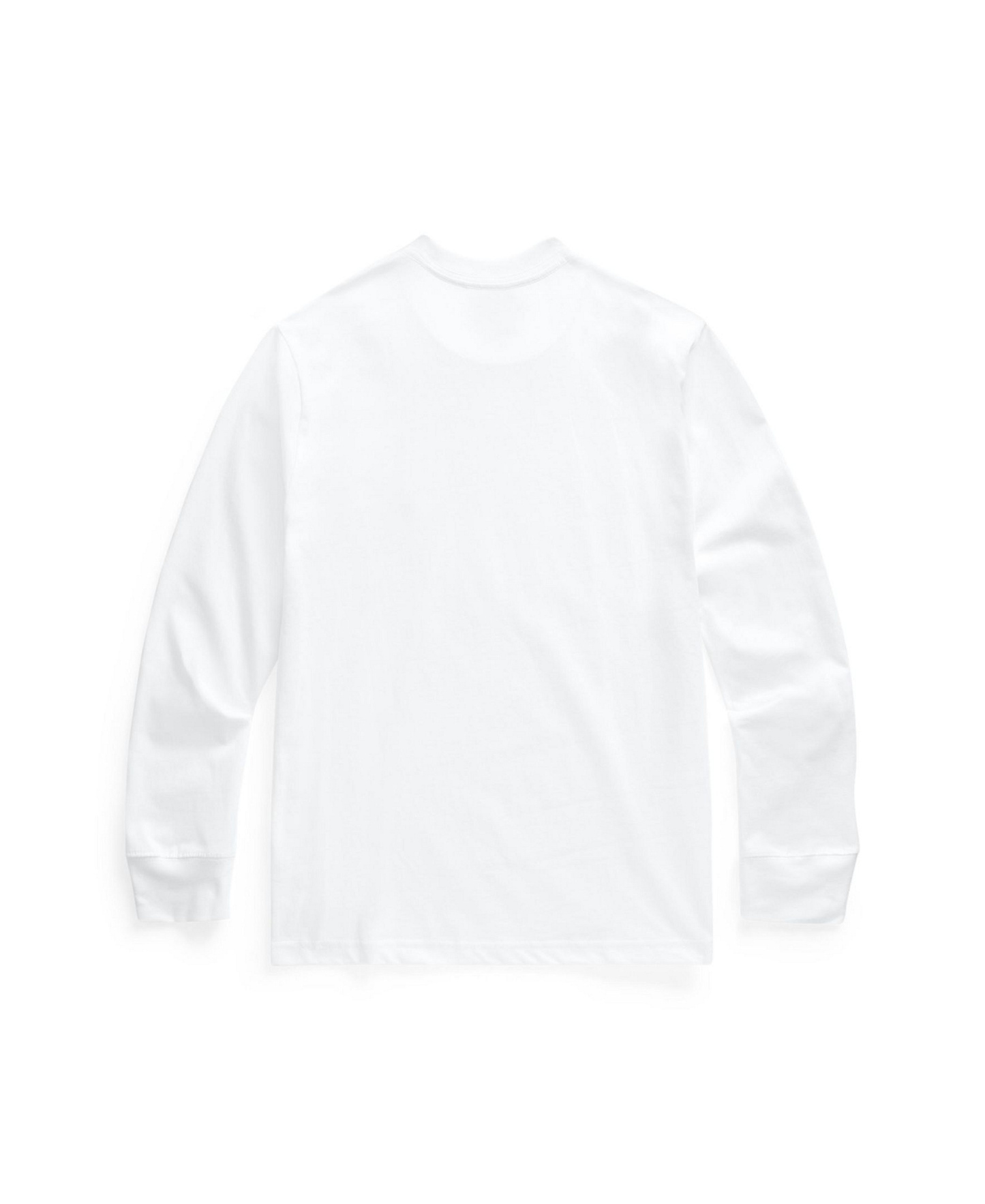 Polo Ralph Lauren Boys' 8-20 Cotton Jersey Long-Sleeve T-shirt - White