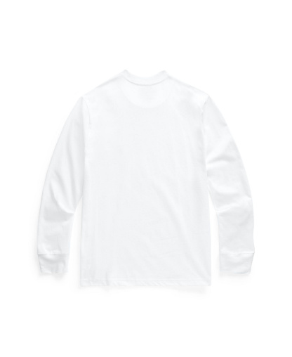 Polo Ralph Lauren Boys' 8-20 Cotton Jersey Long-Sleeve T-shirt - White