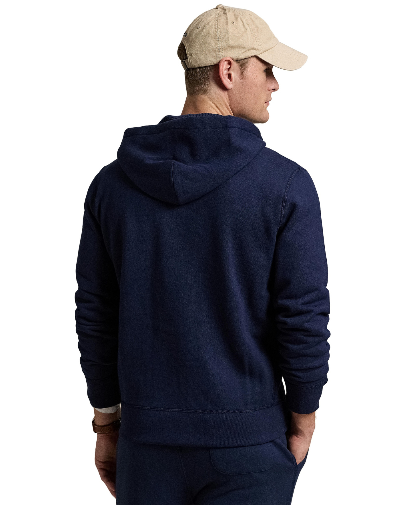 Polo Ralph Lauren Men's Signature Fleece Hoodie - Cruise Navy