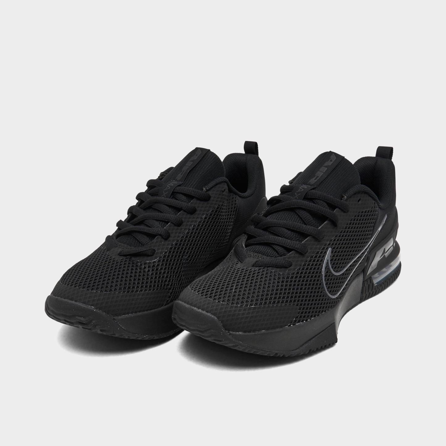 Men's Nithtke Air Max Alpha Trainer 6 Training Shoes - Part 2 - Black/Anthracite/Black - Both shoes facing left