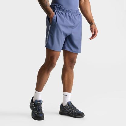 Men's Nike Dri-FIT Challenger Brief-Lined 7" Running Shorts - Diffused Blue/Cobalt Bliss