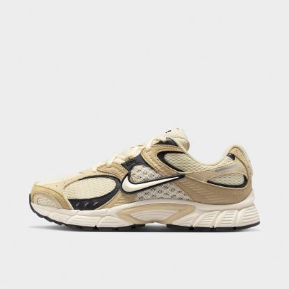 Men's Nithtke V5 RNR Suede Casual Shoes - Coconut Milk/Light Khaki/Parachute Beige/Coconut Milk - Left shoe facing left. Outside of the shoe.