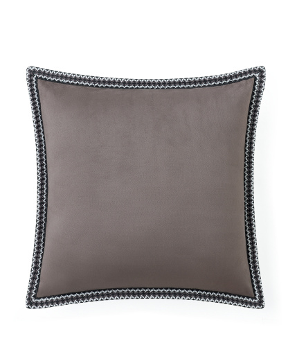 Kirkwood UGG Braid Decorative Pillow, 20" x 20" - Charcoal