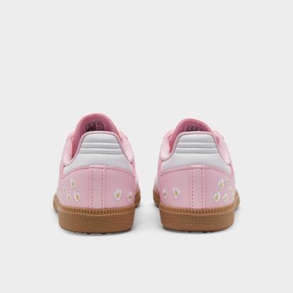 Little Kids' adidas Originals Samba OG Casual Shoes - Pink - view 4