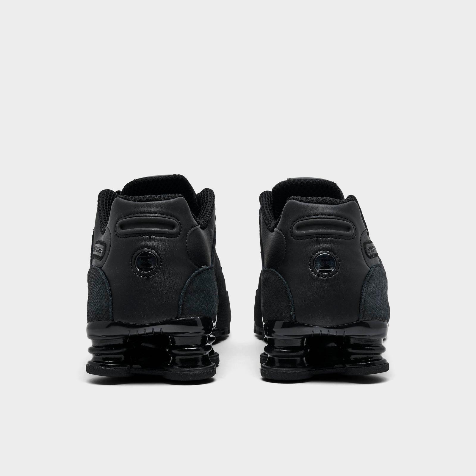 Men's Nike Shox NZ Casual Shoes - Black/Black/Black (378341-001)